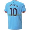 Original Fußballtrikot Manchester City Grealish 10 Heimtrikot 2022-23 Für Herren